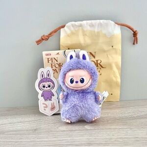 Pop Mart The Monsters Pin for Love Vinyl Plush Pendant (A-M) - Letter ?